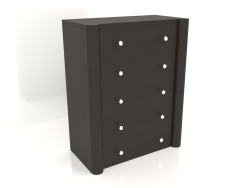 Chest of drawers TM 022 (910x480x1140, wood brown dark)