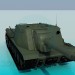 Modelo 3d ISU-152 - preview