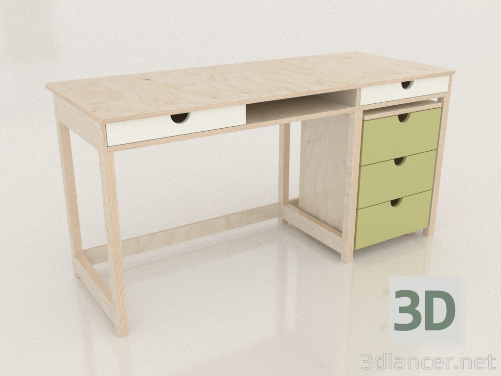 3D Modell MODE T1 Schreibtisch (TDDTA0) - Vorschau
