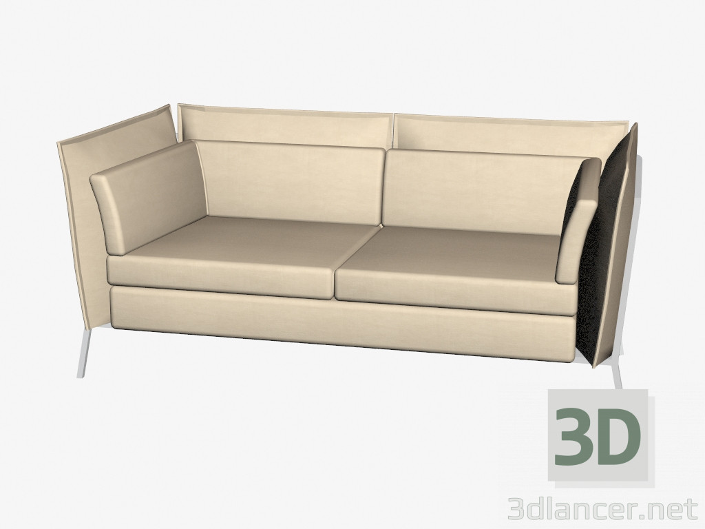 modello 3D Cestino di Диван (190) - anteprima
