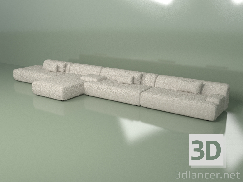 3D Modell Sofa Marlin - Vorschau