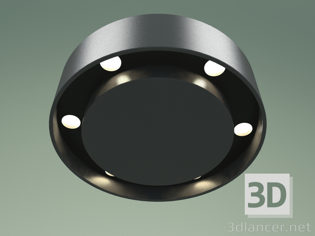 3D modeli Spot RSLC78072 6x1.5W BK BK 3000K Aura - önizleme