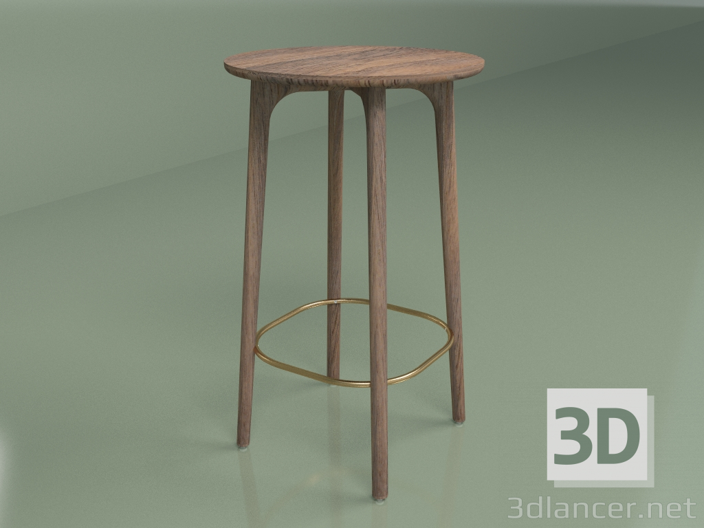 3D modeli Bar masası Yardımcı yükseklik 105 - önizleme