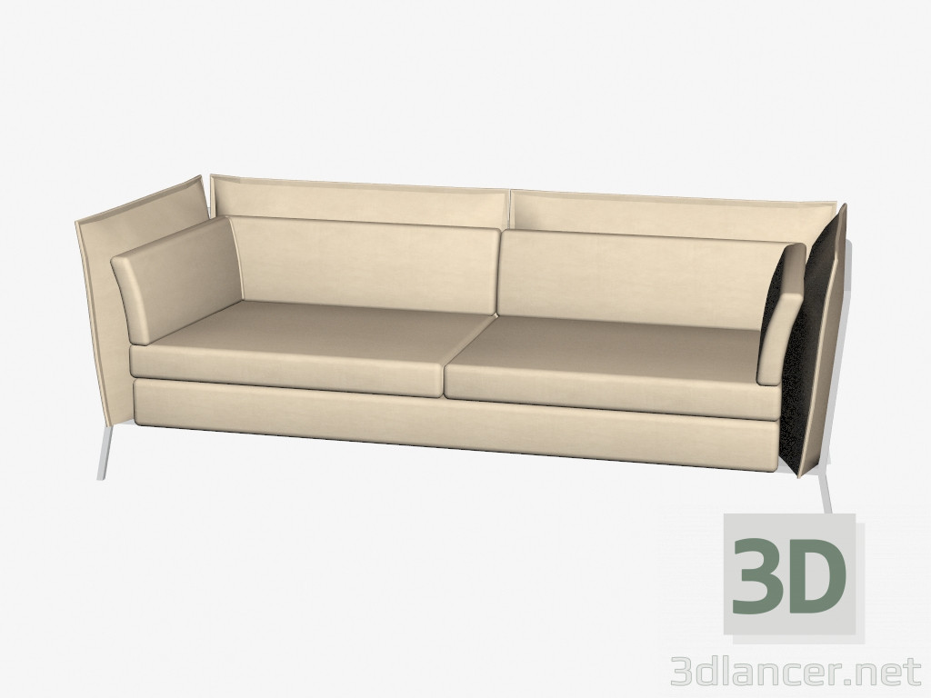 modello 3D Cestino di Диван (230) - anteprima