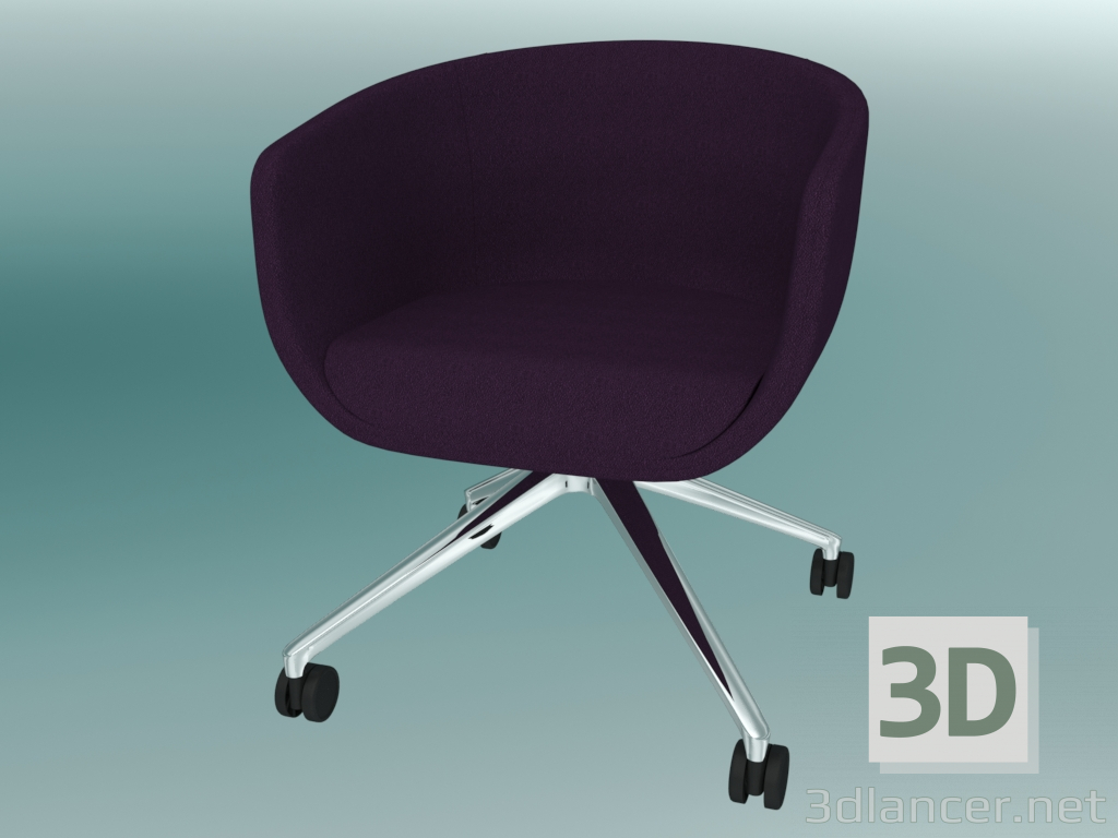 3 डी मॉडल कुंडा कुर्सी (20HC) - पूर्वावलोकन