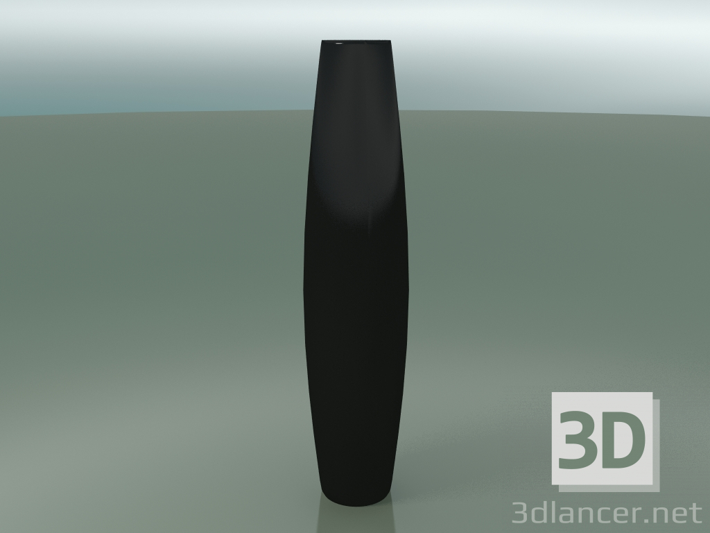 3D modeli Vazo Şişesi Büyük (Siyah) - önizleme