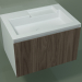 3D modeli Çekmeceli lavabo (L 72, P 50, H 48 cm, Noce Canaletto O07) - önizleme