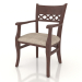 3d model Chair (armchair) Edinburgh (Old Walnut) - preview