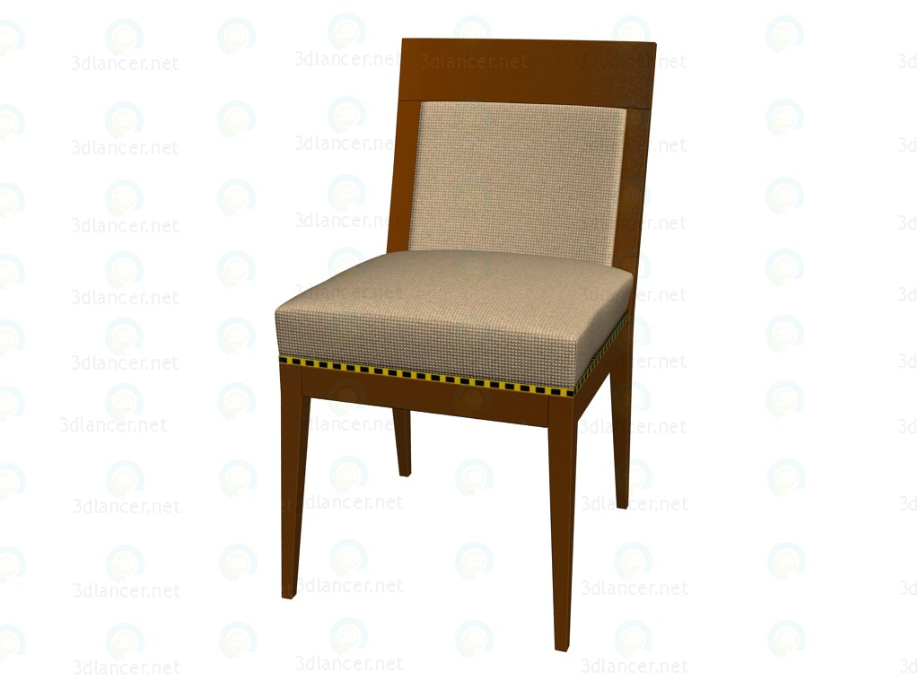 modèle 3D Chaise incrustation SSb - preview