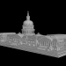 3d LEGO UNITED STATES CAPITOL BUILDING 21030 model buy - render