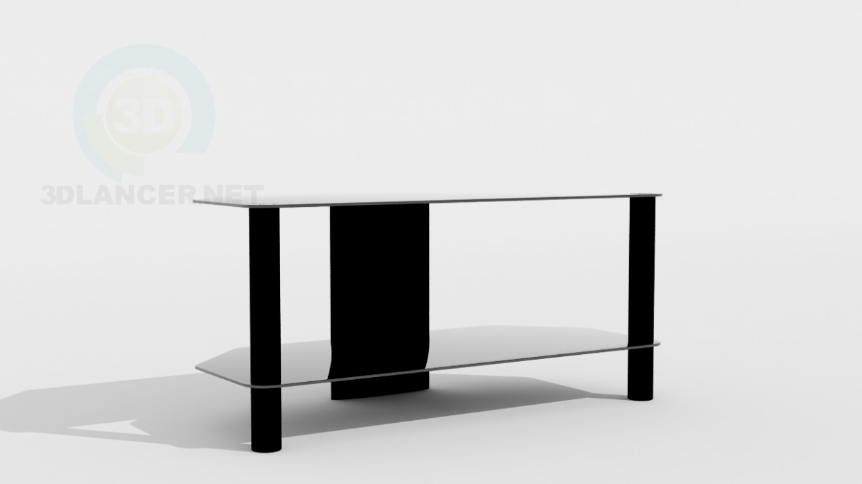 modello 3D Un per tavolo televisore - anteprima