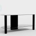 3D Modell Tisch für ein TV-Gerät - Vorschau