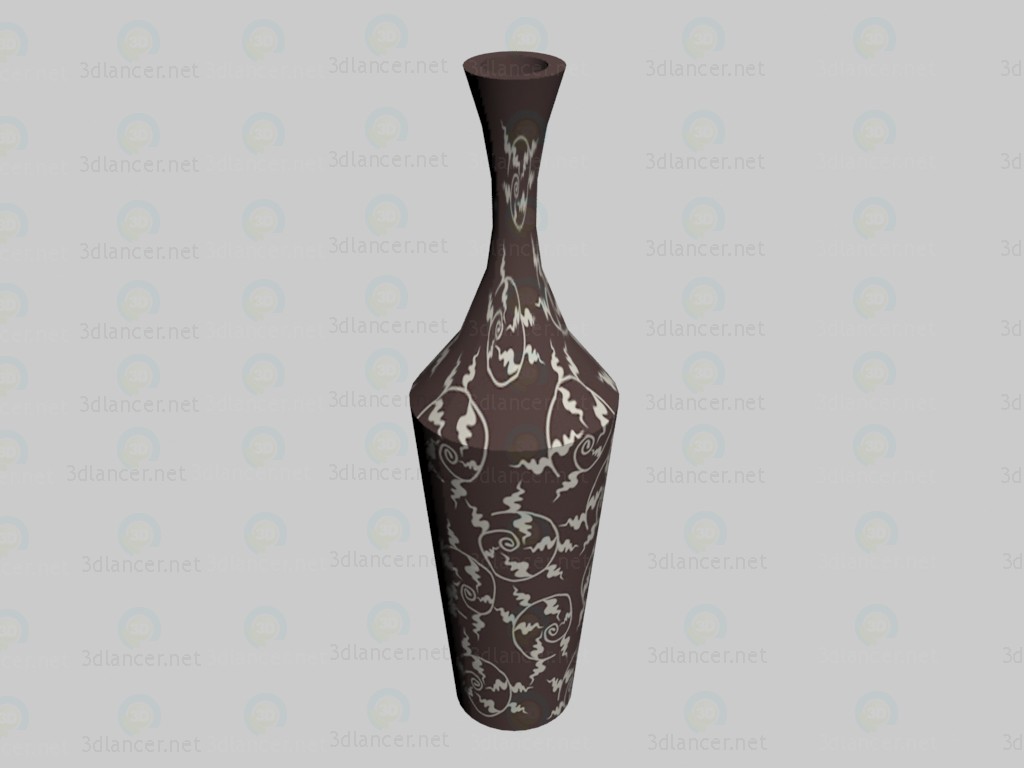 modello 3D Grande vaso Tao - anteprima