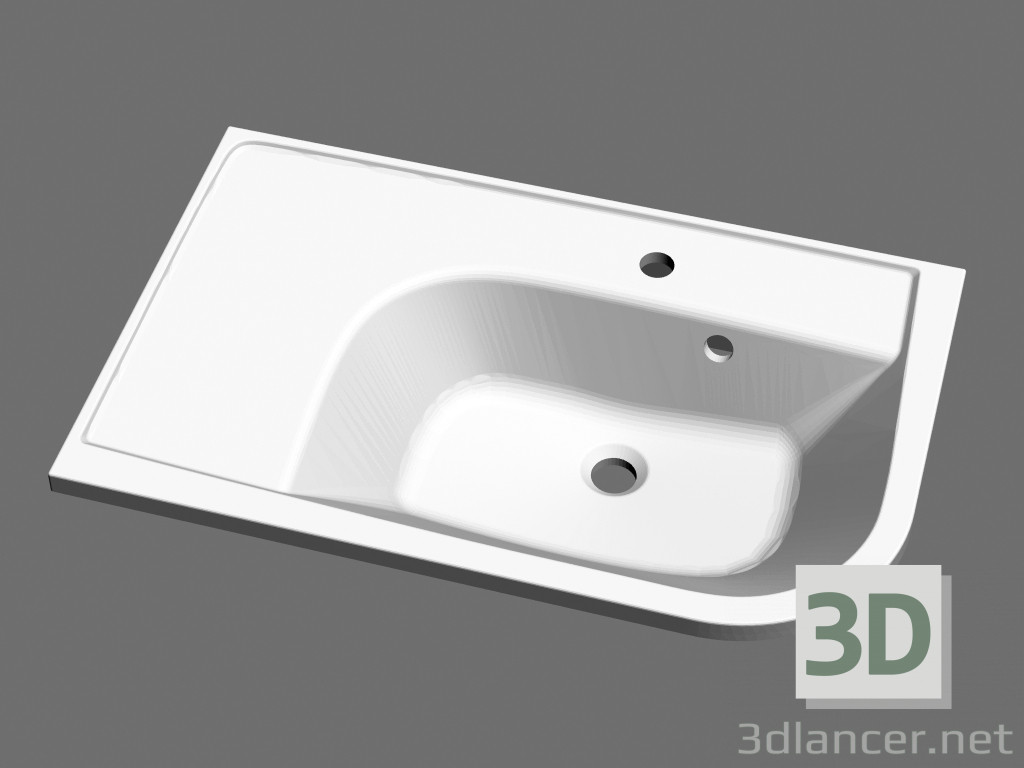 3d model Washbasin Praktik L - preview
