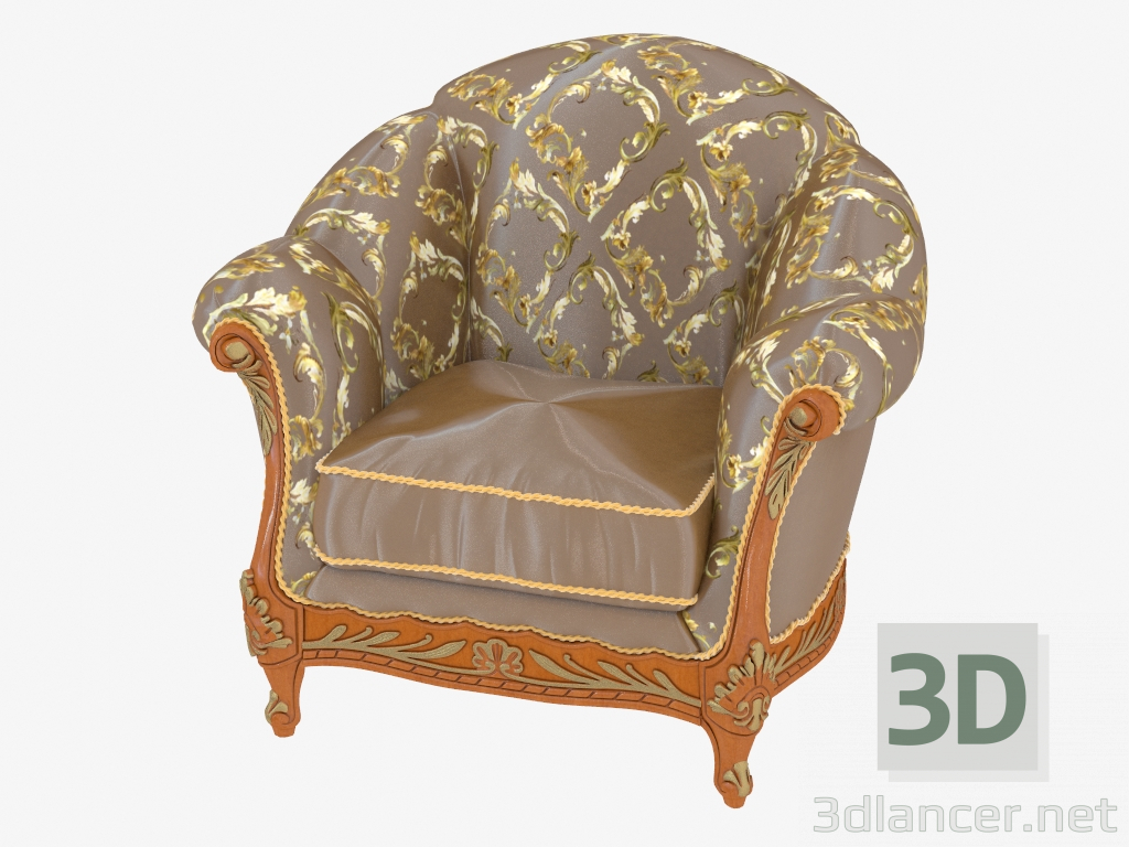 3d model Chair Bella Vita (13420) - preview