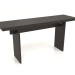 3d model Console table KT 13 (1600x450x750, wood brown dark) - preview