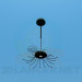 3d model Chandelier in the form of straw - preview