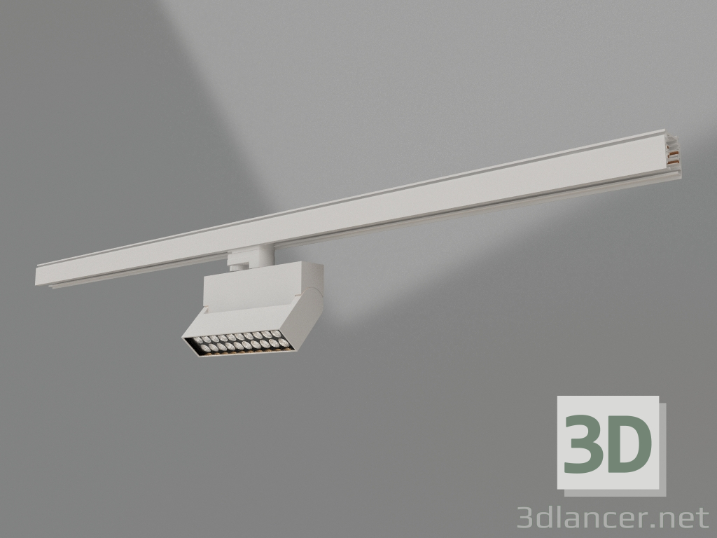 3D modeli Lamba LGD-LOFT-TRACK-4TR-S170-20W Warm3000 (WH, 24 derece) - önizleme