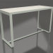 modello 3D Tavolo da bar 180 (DEKTON Danae, Grigio cemento) - anteprima