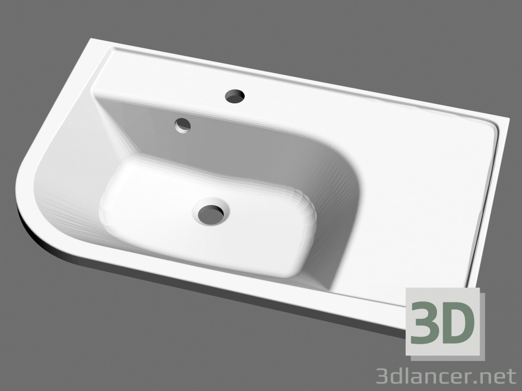modèle 3D Lavabo Praktik R - preview