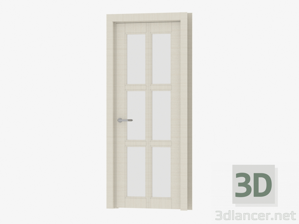 3d модель Дверь межкомнатная (ХХХ.74ССС) – превью