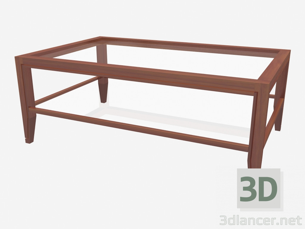 3d model Glass table KU019 - preview