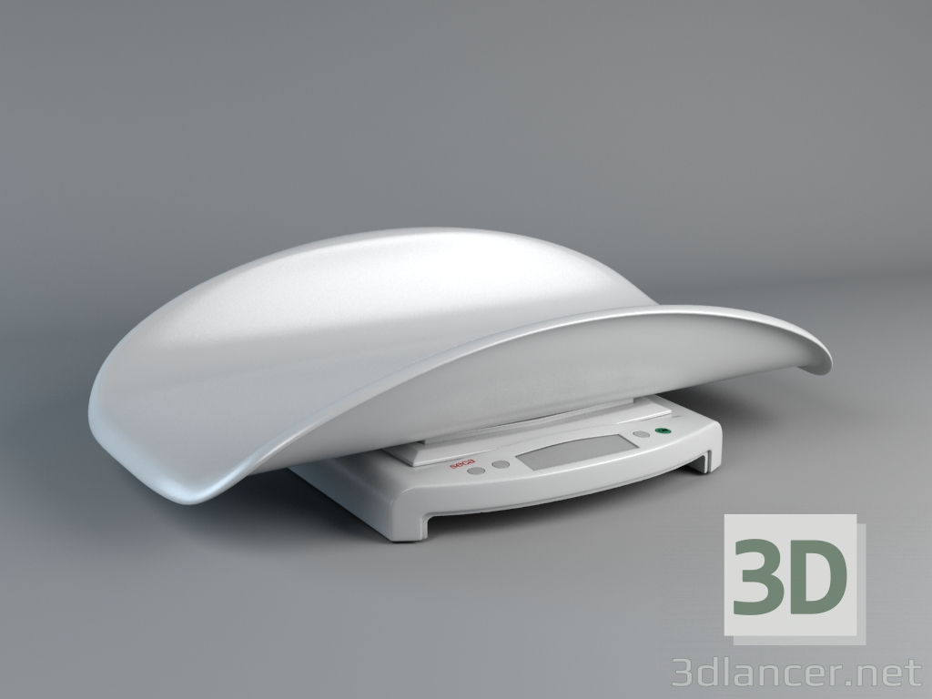 modèle 3D Balance de pharmacie pour bébé - preview