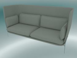 Sofa Sofa (LN7, 90x232 H 115cm, Chromed legs, Sunniva 2 717)