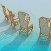 3d model Chairs in the set - preview