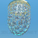 modèle 3D Une petite lampe ornée de perles de verre transparent - preview