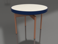 Round coffee table Ø60 (Night blue, DEKTON Danae)