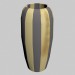3D Modell Vase Verso Gold (klein) - Vorschau