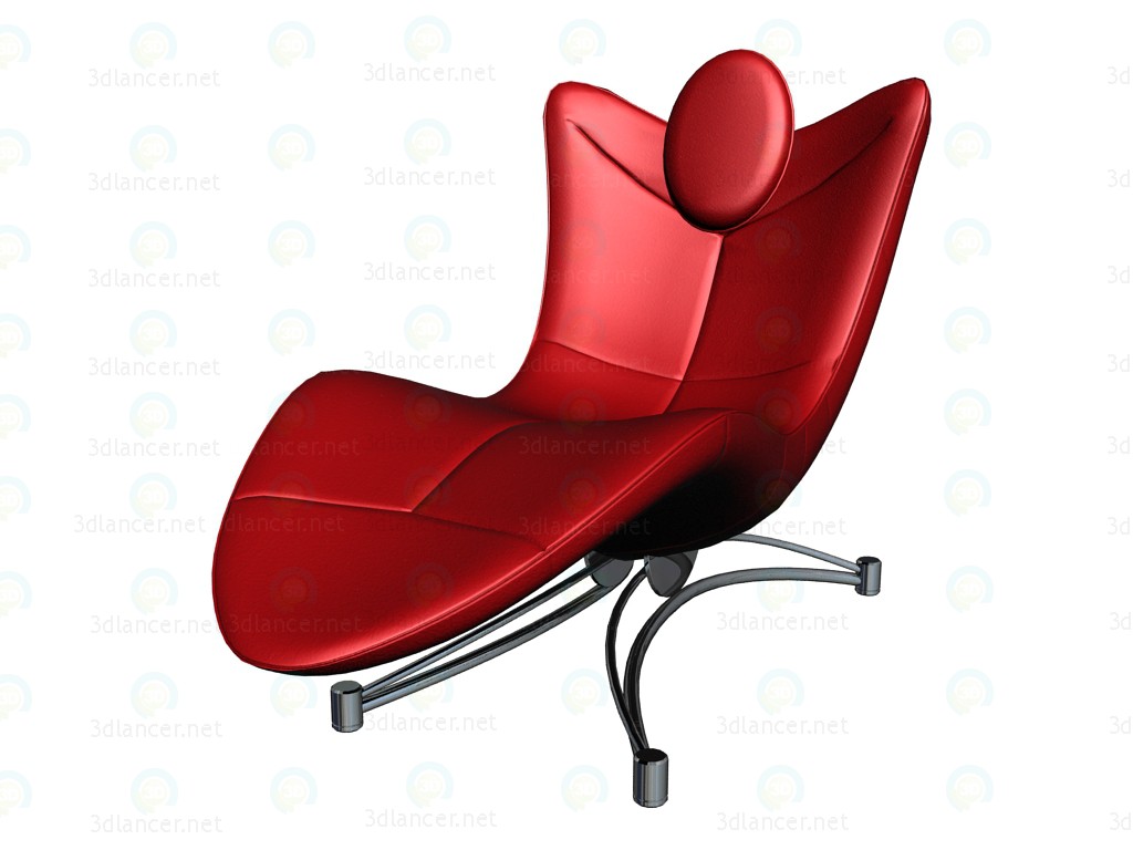 modèle 3D Chaise longue DS-151 - preview