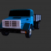3D Modern düşük poli kamyon modeli satın - render