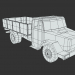 3d Modern low poly truck модель купити - зображення