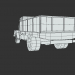 3d Modern low poly truck модель купить - ракурс