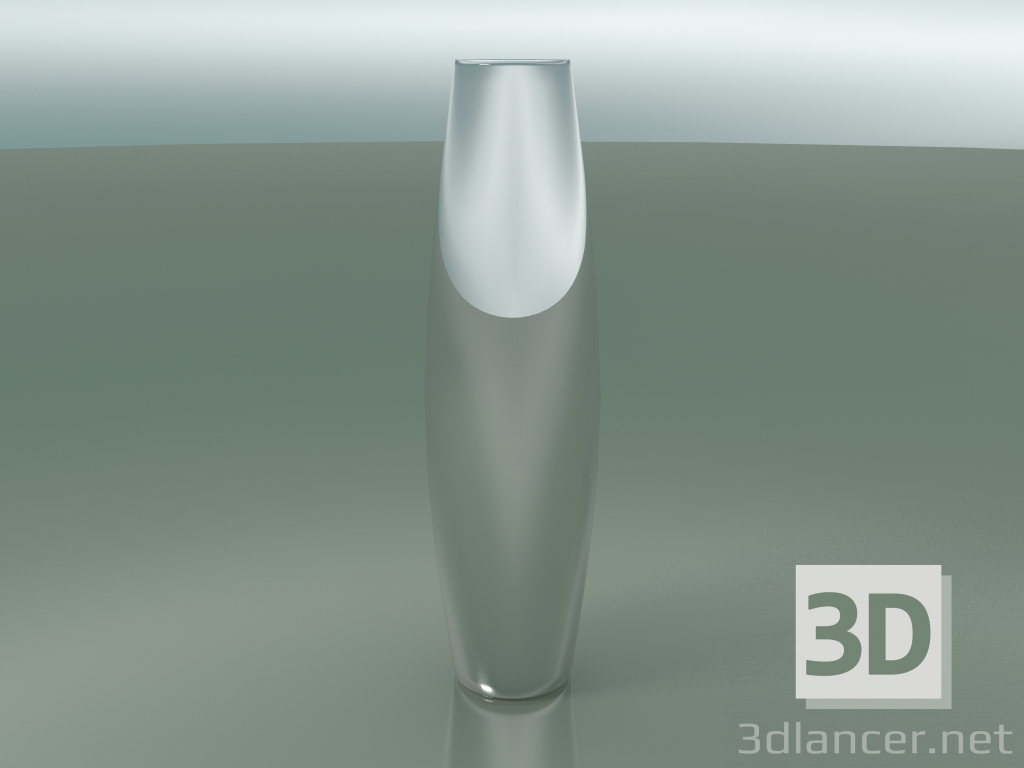 3D Modell Vasenflasche klein (Platin) - Vorschau
