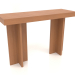 modèle 3D Table console KT 14 (1200x400x775, bois rouge) - preview