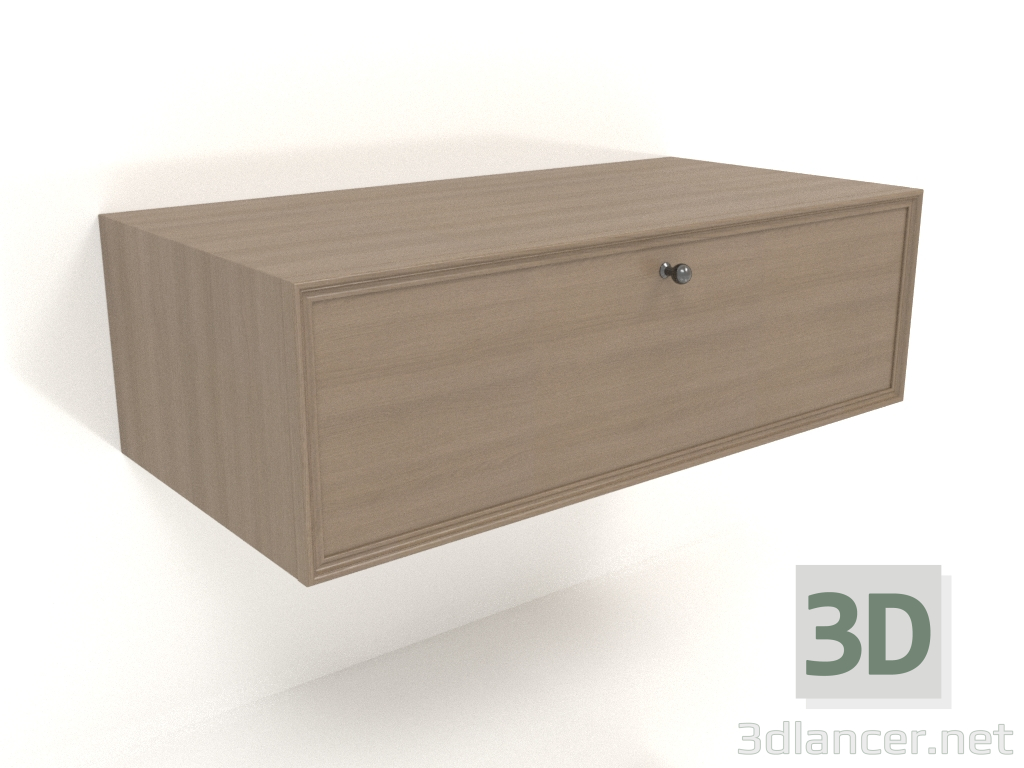 3d model Mueble de pared TM 14 (800x400x250, gris madera) - vista previa