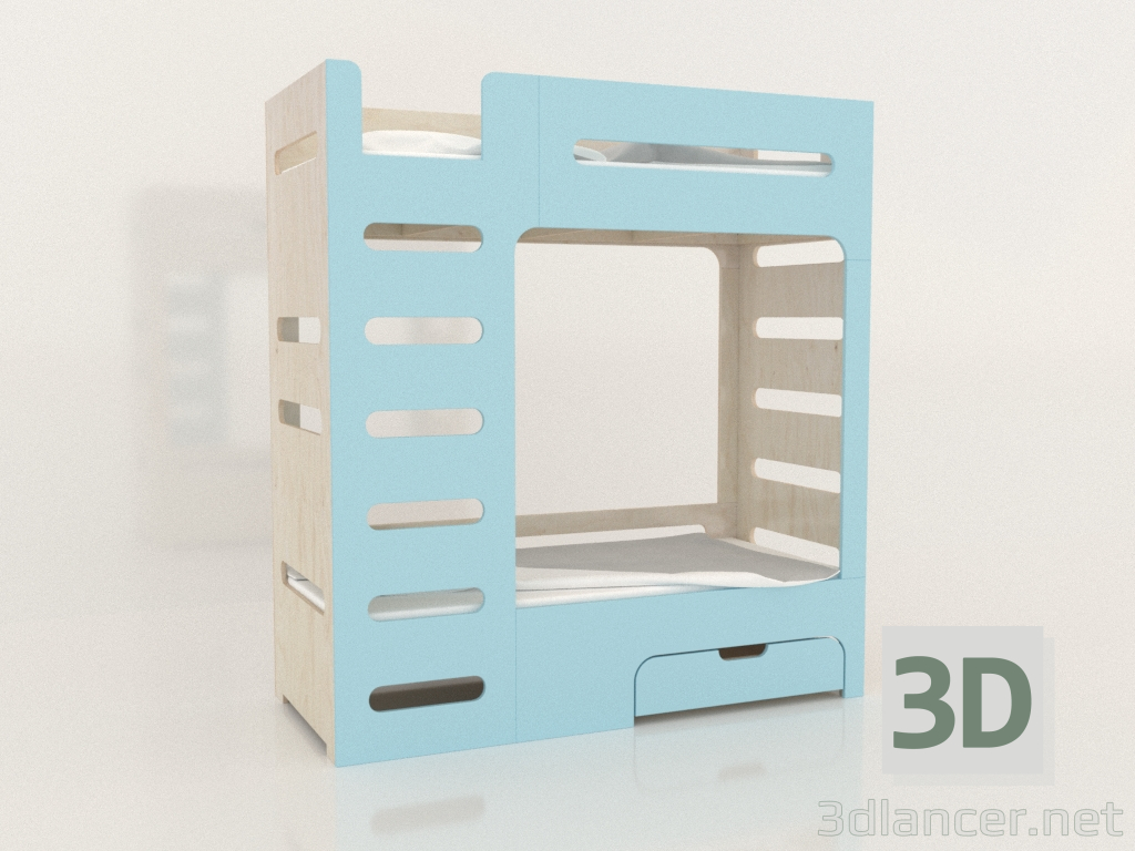 modèle 3D Lit superposé MOVE EL (UBMEL0) - preview