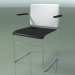 3D Modell Stapelbarer Stuhl mit Armlehnen 6603 (Polypropylen White Co zweite Farbe, CRO) - Vorschau