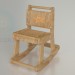 3d модель Детский стульчик – превью