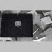 3D modeli Cam-granit yıkama, kurutma için kanatlı 1 odacık - kenar yuvarlak Capella (ZSC GB1C) - önizleme