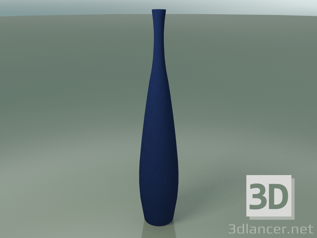 3d model InOut Decorative Bottle (93, Blue Ceramic) - preview