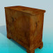 3d model A small chest with drawers with key - preview