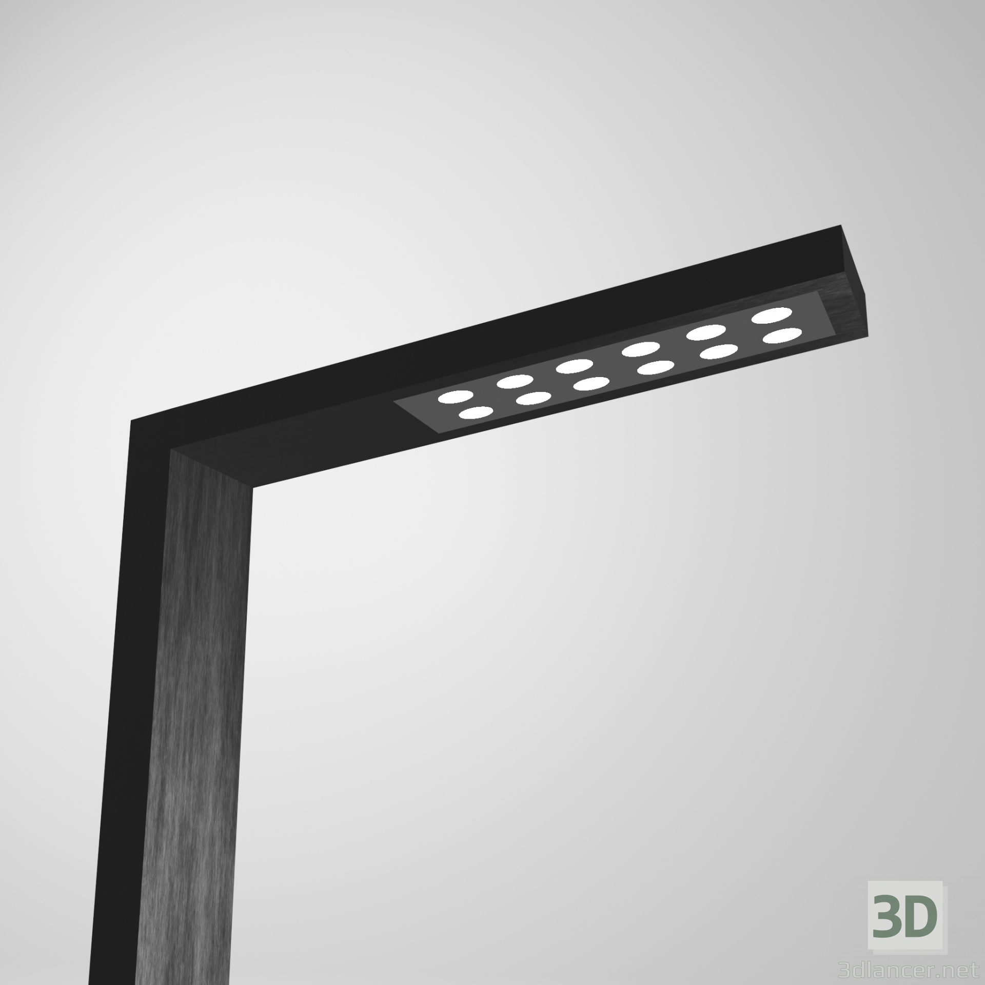 3d Street lamp model buy - render