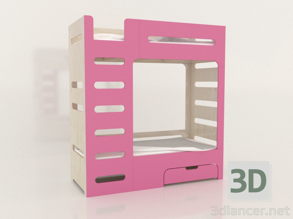 modèle 3D Lit superposé MOVE EL (UFMEL0) - preview