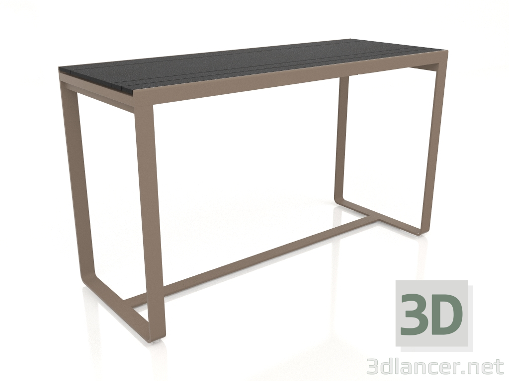 modello 3D Tavolo bar 180 (DEKTON Domoos, Bronzo) - anteprima