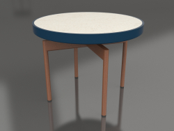 गोल कॉफी टेबल Ø60 (ग्रे नीला, डेक्कन डैने)