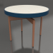 modello 3D Tavolino rotondo Ø60 (Grigio blu, DEKTON Danae) - anteprima